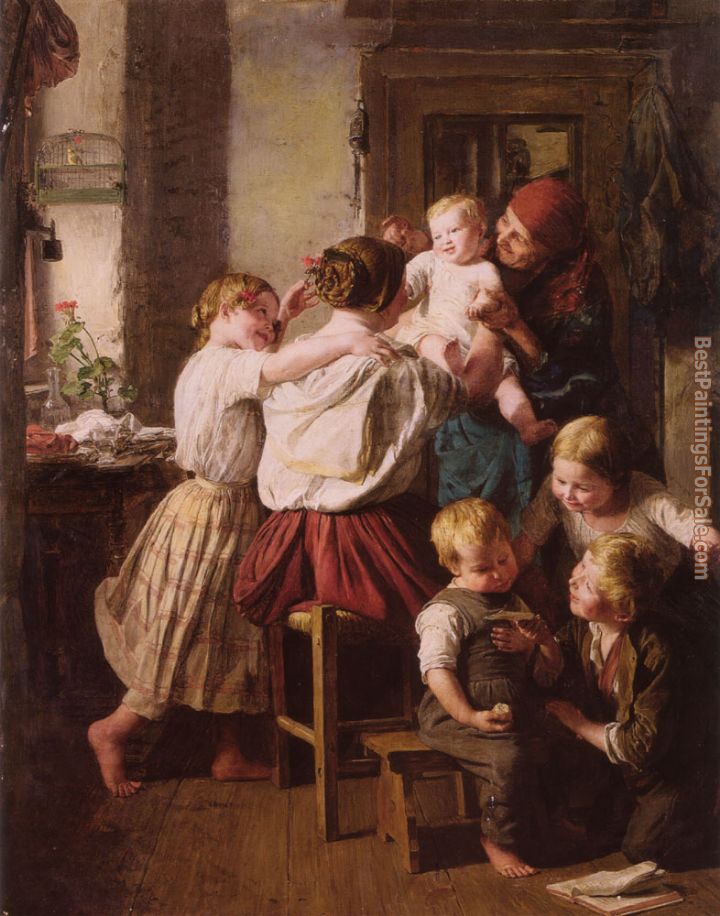 Ferdinand Georg Waldmuller Paintings for sale